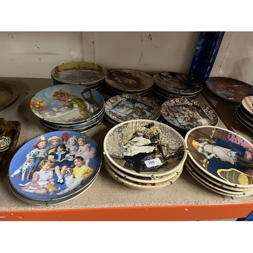 Quantity of collectors plates.