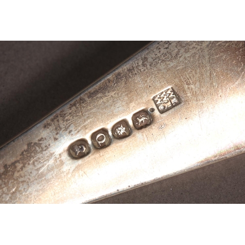 49 - Geo III silver basting spoon of typical form,&nbsp;William Eley&nbsp;I, William Fearn & William ... 