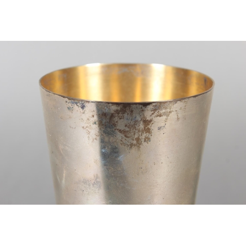 60 - Elizabeth II limited edition silver chalice commemorating the ninth centenary of Winchester Cathedra... 