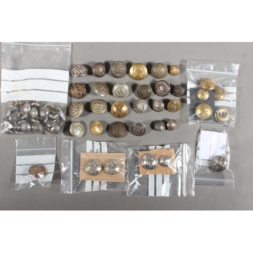 Military buttons to include Royal Aberdeenshire button by Jennens of ...