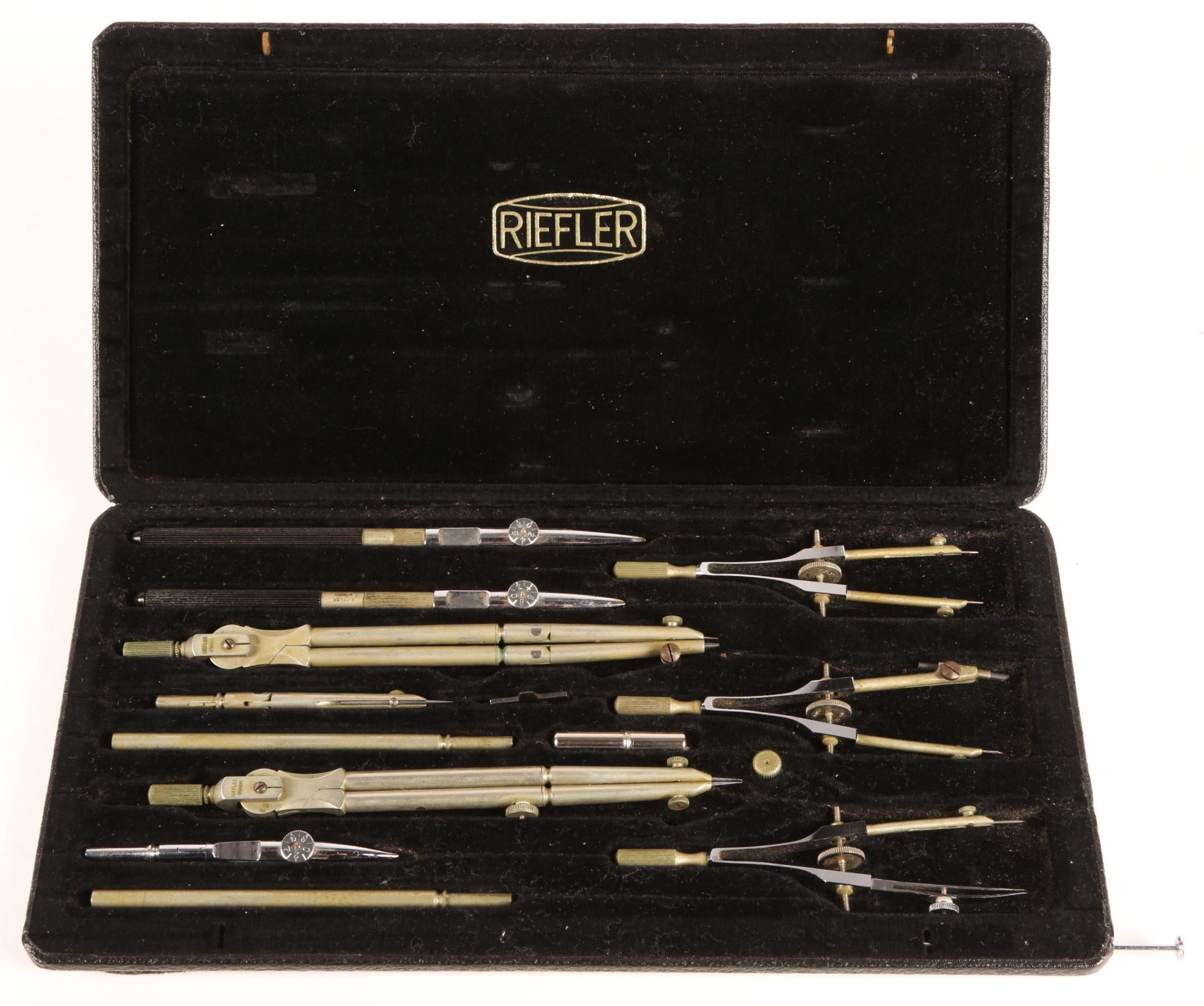 Riefler vintage drawing set