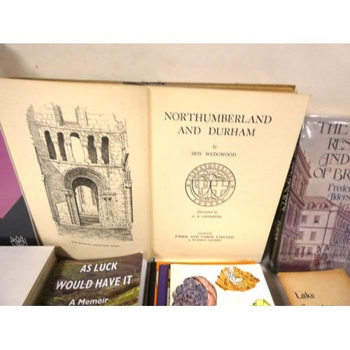 10 - Cumbria & The Northern Counties.&nbsp;&nbsp;A carton of various books & softback publication... 