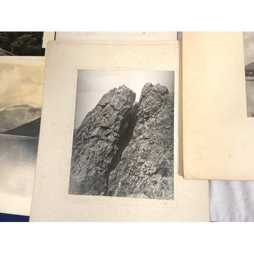16 - Lake District Photographs.&nbsp;&nbsp;Six large 1930's photographs of Lake District interest, captio... 