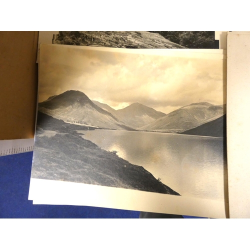 16 - Lake District Photographs.&nbsp;&nbsp;Six large 1930's photographs of Lake District interest, captio... 