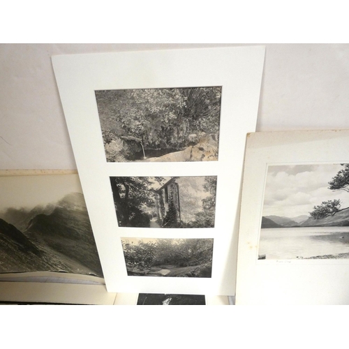16 - Lake District Photographs.&nbsp;&nbsp;Six large 1930's photographs of Lake District interest, captio... 