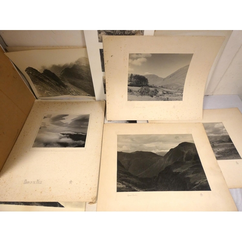 16 - Lake District Photographs.&nbsp;&nbsp;Six large 1930's photographs of Lake District interest, captio... 