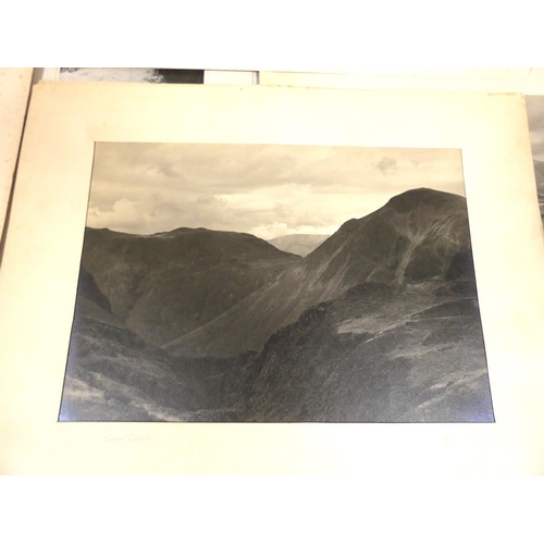 16 - Lake District Photographs.&nbsp;&nbsp;Six large 1930's photographs of Lake District interest, captio... 