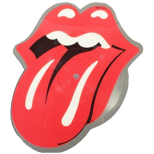Rolling Stones, She Was Hot shaped picture disc.