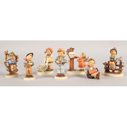 Collection of seven Goebel Hummel figures (7).