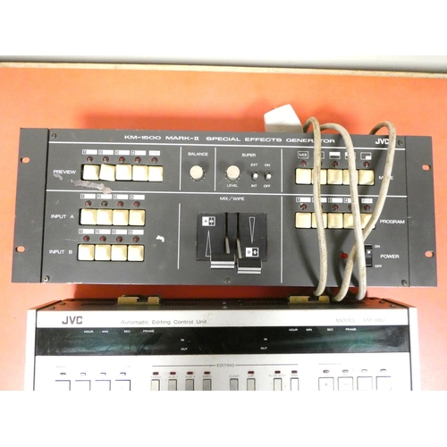 Filmmaking equipment to include a JVC RM-88U Automatic Editing Control ...