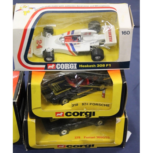 Corgi Toys diecast model vehicles to include Gift Set 13 Tour De