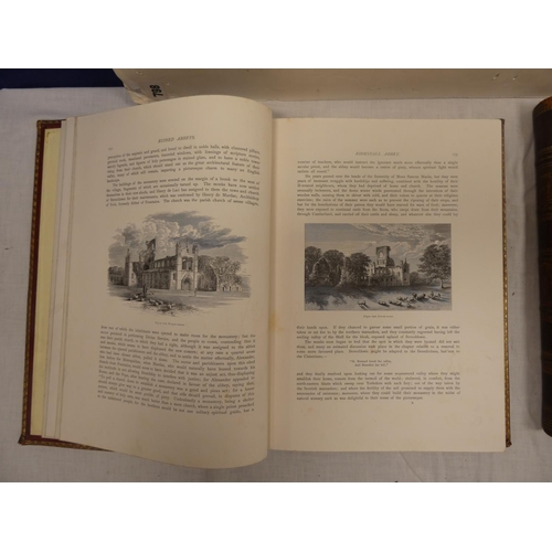 57 - ROSS FREDERICK.&nbsp;&nbsp;The Ruined Abbeys of Britain. 2 vols. Good col. plates by A. F. Lydon, ot... 
