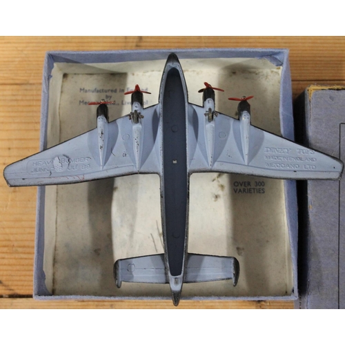 1101 - Dinky Toys pre war era 67A Junkers JU 89 Heavy Bomber, boxed.&nbsp;