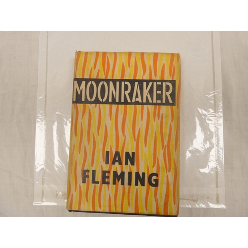 145 - FLEMING IAN.  Moonraker. Silver stamped orig. black cloth in unclipped 