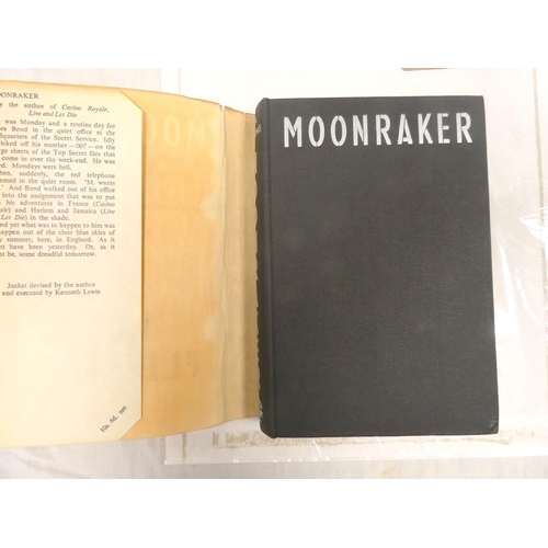 145 - FLEMING IAN.  Moonraker. Silver stamped orig. black cloth in unclipped 