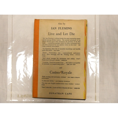 145 - FLEMING IAN.  Moonraker. Silver stamped orig. black cloth in unclipped 