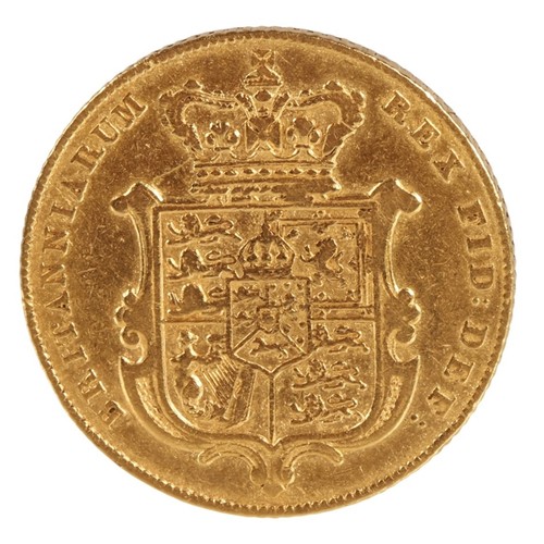 George IV 1825 sovereign, 7.88g.