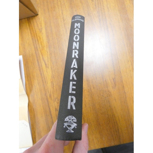 145 - FLEMING IAN.  Moonraker. Silver stamped orig. black cloth in unclipped 