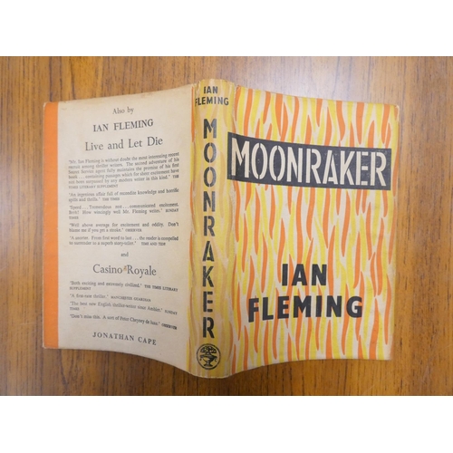 145 - FLEMING IAN.  Moonraker. Silver stamped orig. black cloth in unclipped 