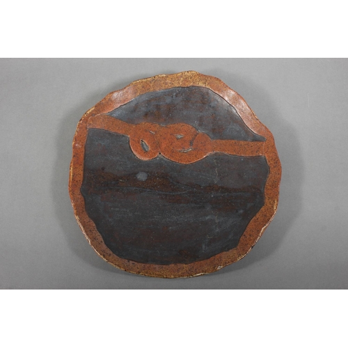 149 - Studio pottery dish.&nbsp;