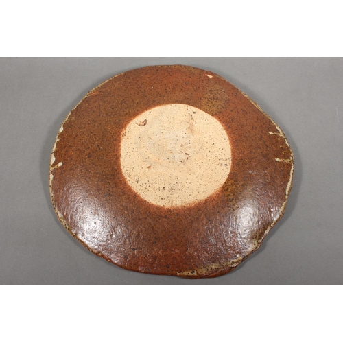 149 - Studio pottery dish.&nbsp;