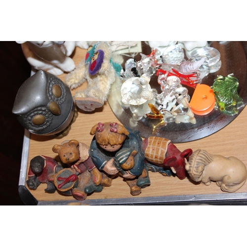 258 - Royal Worcester First Smile figurine, Nao porcelain figure of girl washing clothes, Lladro polar bea... 