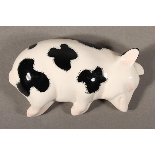 284 - Griselda Hill pottery Wemyss sleeping pig.