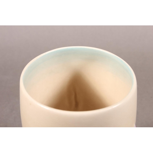 286 - Clarice Cliff My Garden vase and a Bizarre by Clarice Cliff Crocus pattern plate.