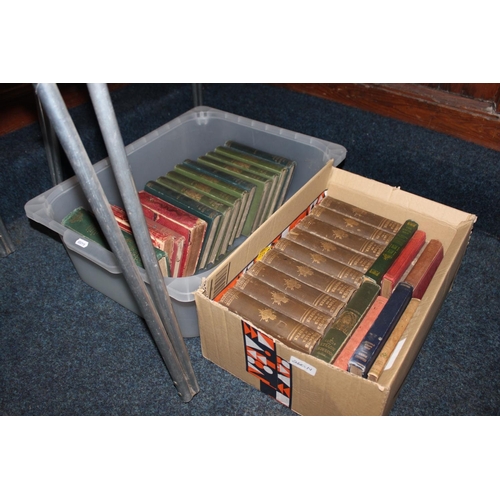 260N - Books to include The Waverley Novels published by Adam and Charles Black 1890, Wilsons Border Tales ... 