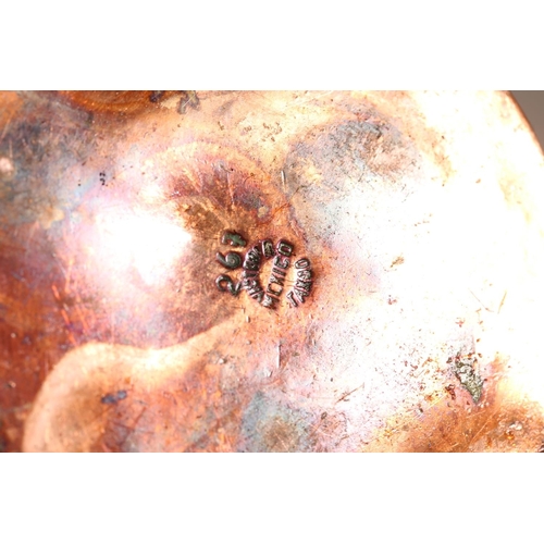 260A - Ana Mar&iacute;a Nu&ntilde;ez de Brilanti for Victoria of Taxco Mexico, a pair of copper tankards wi... 