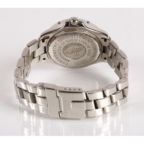 51 - Breitling Colt automatic stainless steel wristwatch, with original box and associated paperwork.