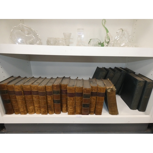 162B - Group of fourteen Victorian volumes of Blackwood's Magazines, c. 1880, also volumes of The Business ... 