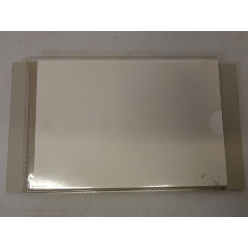 205 - Great Britain 1840 Penny Black stamp, plate 4 N-L, retailed by Wm Ferris Ltd (Philatelists), 7 Scott... 