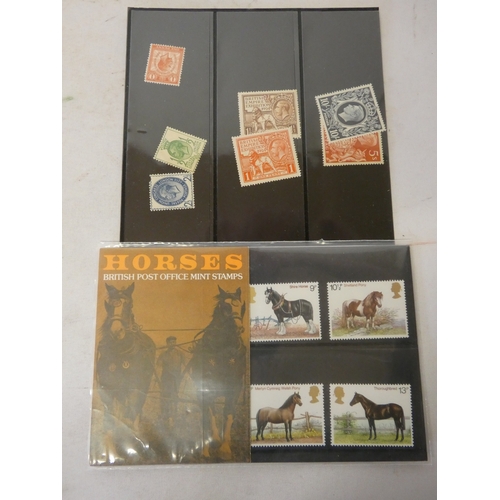 206 - Group of British and Queen Elizabeth II stamp packs to include Scotland, Wales and Northern Ireland ... 