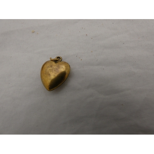 218 - Tin containing watches, jewellery and curios to include two rolled gold full hunter pocket watches, ... 