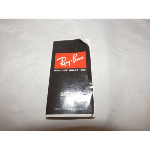 225 - Pair of lady's Ray-Ban sunglasses with outer case, no RB4028.