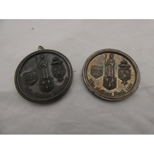229 - Two Victorian Paisley Grammar School medals, mounted, engraved to the reverse, dated 1892 and 1895.&... 