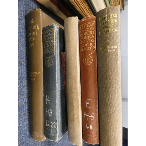 37 - Carton containing vintage general books to include medical interest, birds, natural history and othe... 