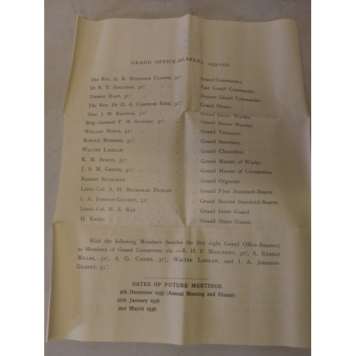 207 - Collection of certificates and related documents, c. 1925, relating to Ernest Dunlop Kennedy of Glas... 