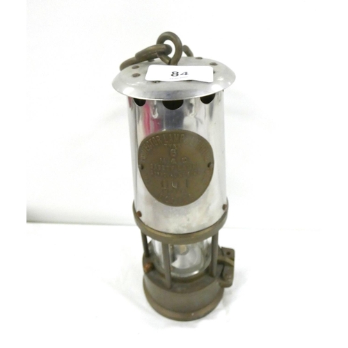 84 - Modern miner's lamp by Eccles.
