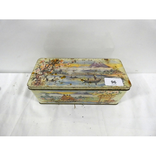 96 - Box of gold lettering etc. for book binding.