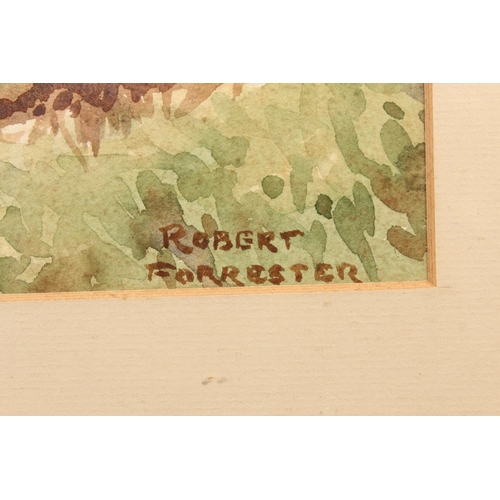 11 - ROBERT FORRESTER&nbsp;Birkdale Hall Sunnmer of 1946&nbsp;Watercolour painting, signed lower right, 3... 