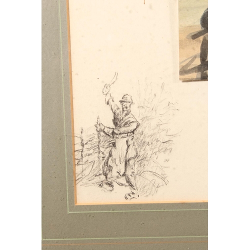 52 - Manner of CHARLES JOHNSON PAYNE 'SNAFFLES' (British 1884-1967) The Finest View in Europe Watercolour... 