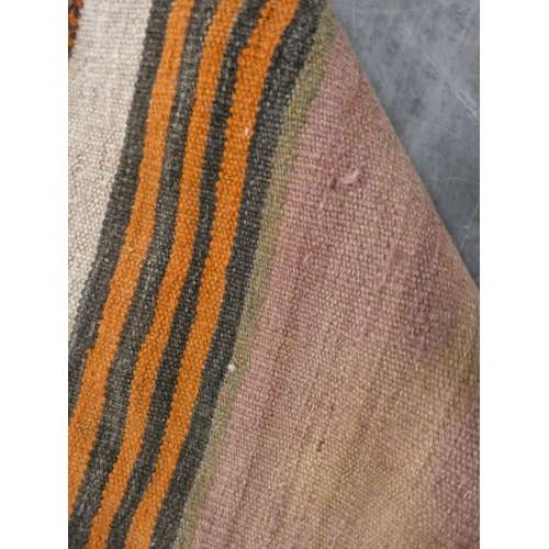 180 - Kelim hand-knotted rug.