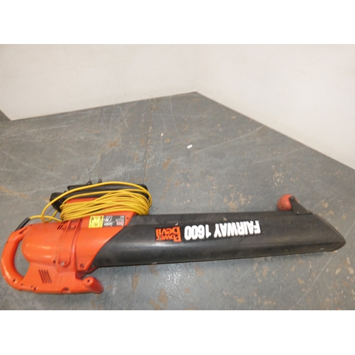 182 - Power Devil Fairway 1600 electric garden vac.