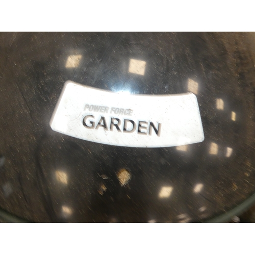 185 - Garden rotovator and a Black & Decker strimmer.