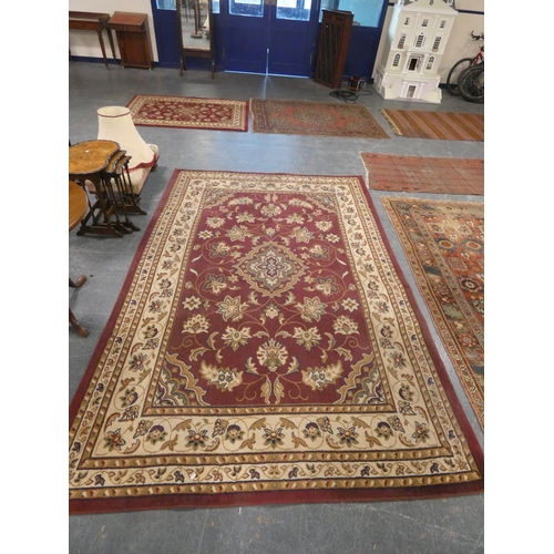 197 - Modern Sherborne Persian design rug.