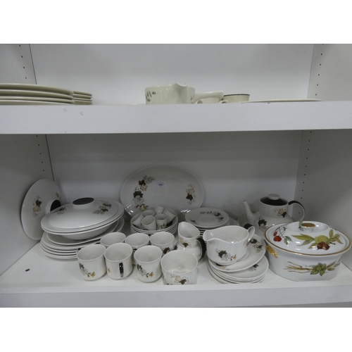 80 - Royal Doulton Lambeth 'Will o the Wisp' part dinner set, Royal Doulton 'Westwood' pattern part tea a... 