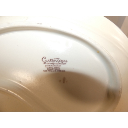 82 - Large collection of Carlton Ware Australian design hand-painted tea, coffee and dinnerwares, approxi... 