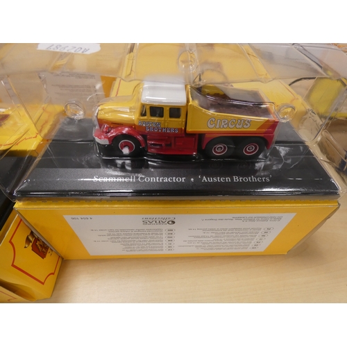87 - Collection of Atlas Editions 'The Greatest Show on Earth' circus-related diecast models, boxed.